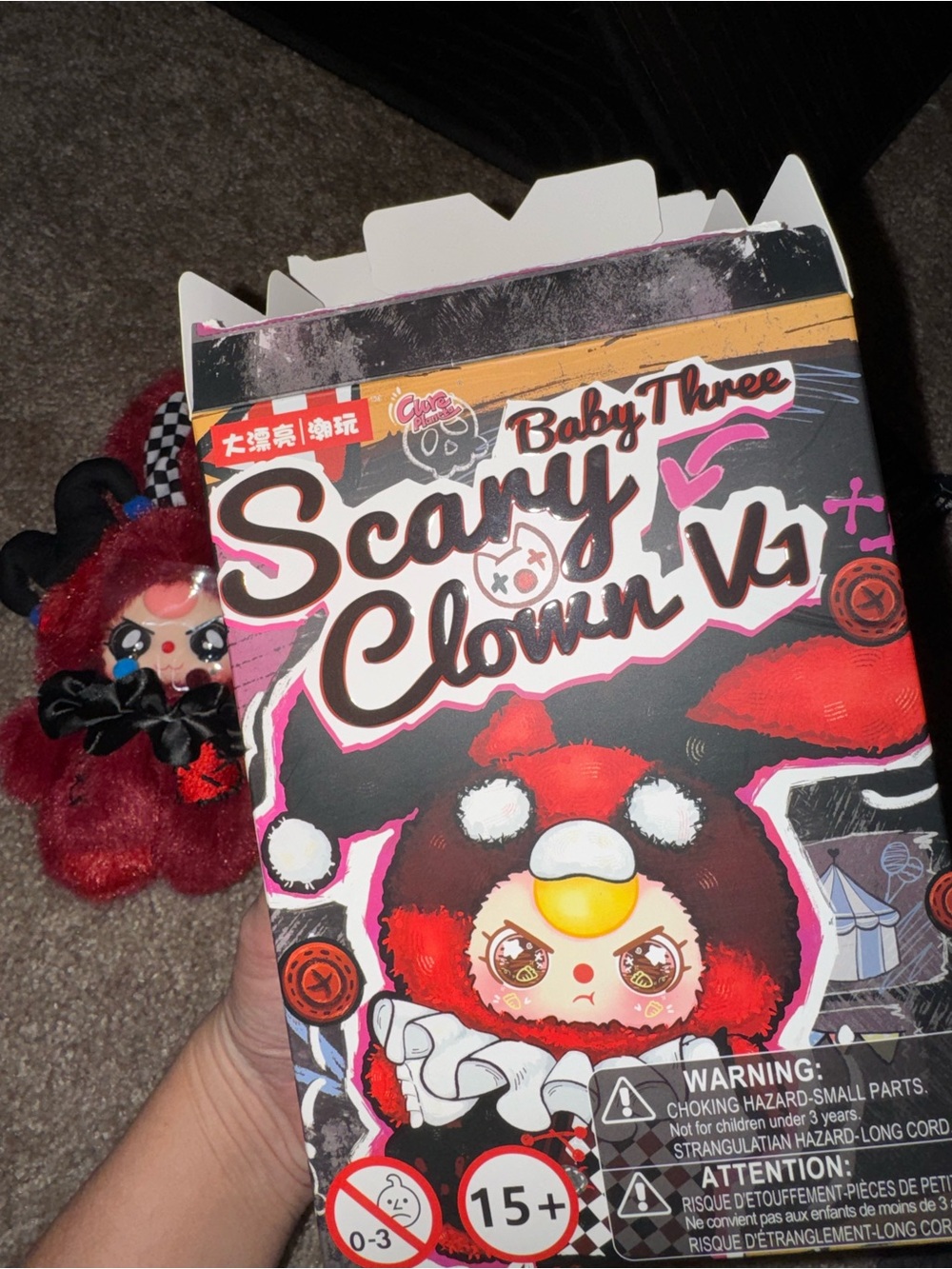 Baby Three Scary Clown V1 Blind Box Confirmed - Picture 2 of 11